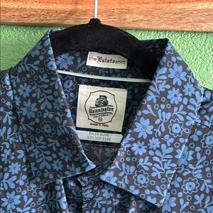 Kennington Blue Floral Shirt